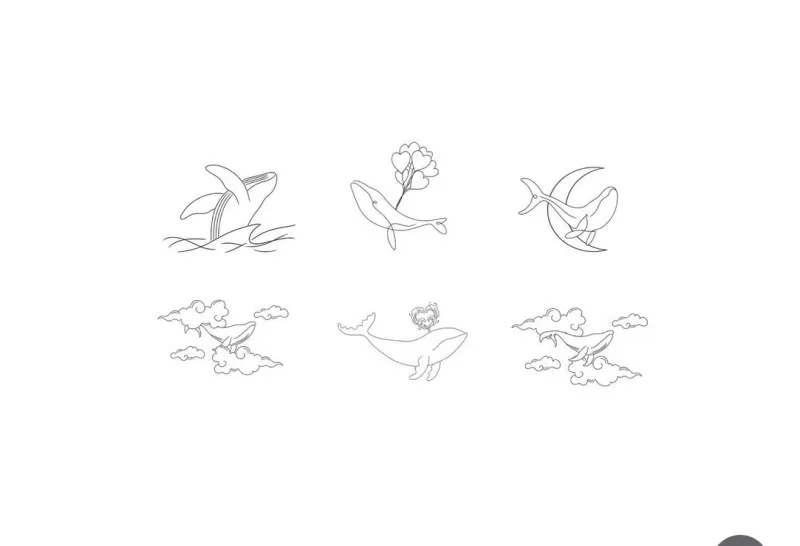 고래타투,행운타투,여자타투이스트 - 1