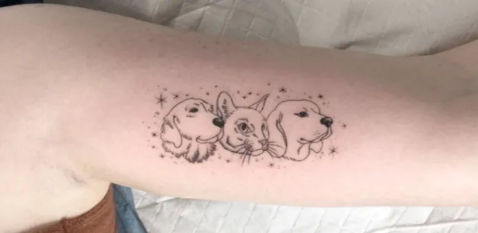 영원한 내 편, 반려동물 초상화 타투