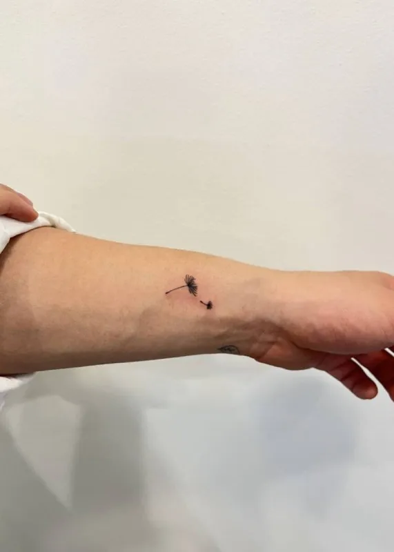 민들레 타투 - 1