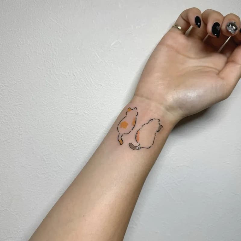 고양이타투 반려묘타투 동물타투