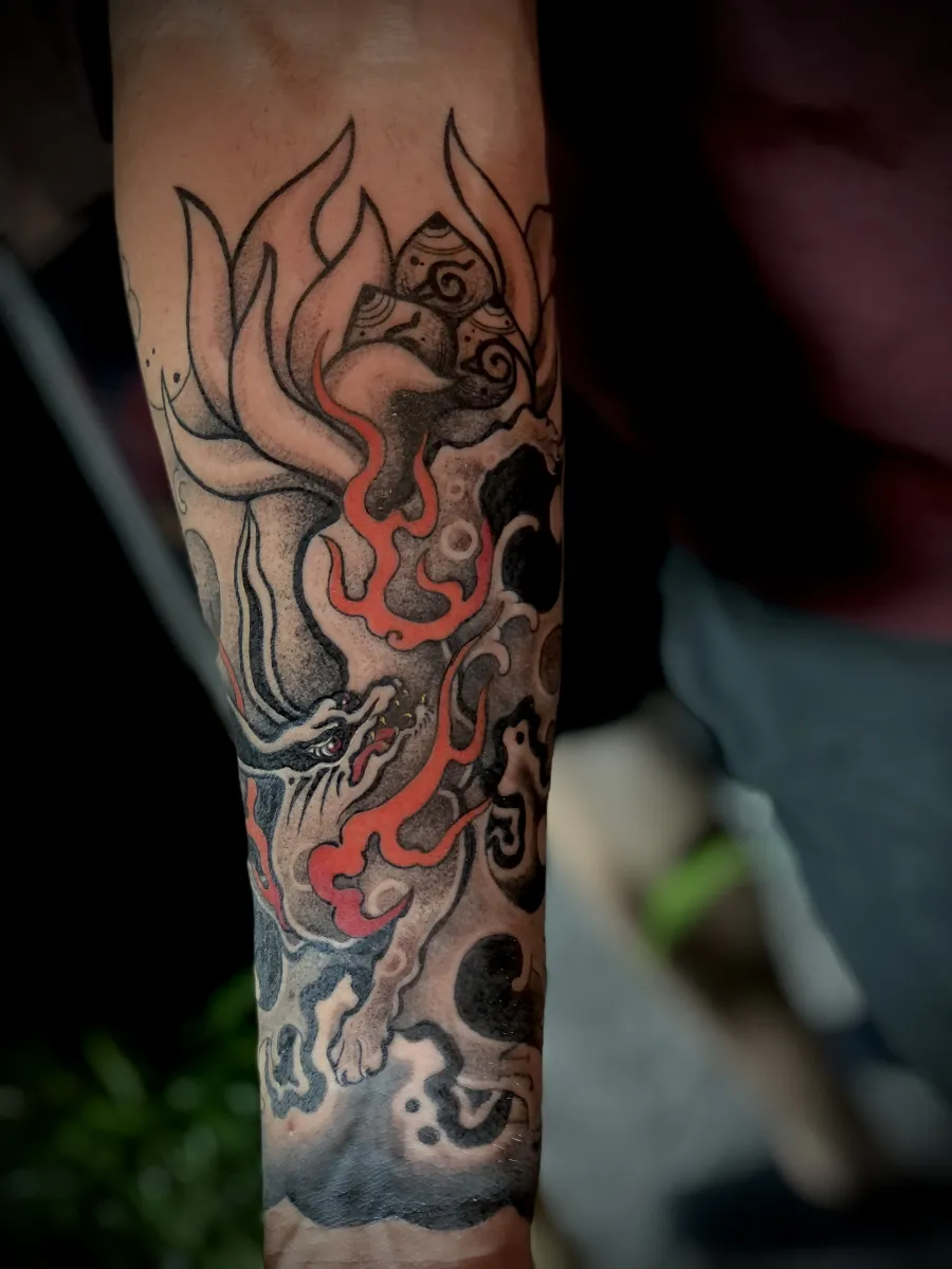 묘당타투 구미호 - 1