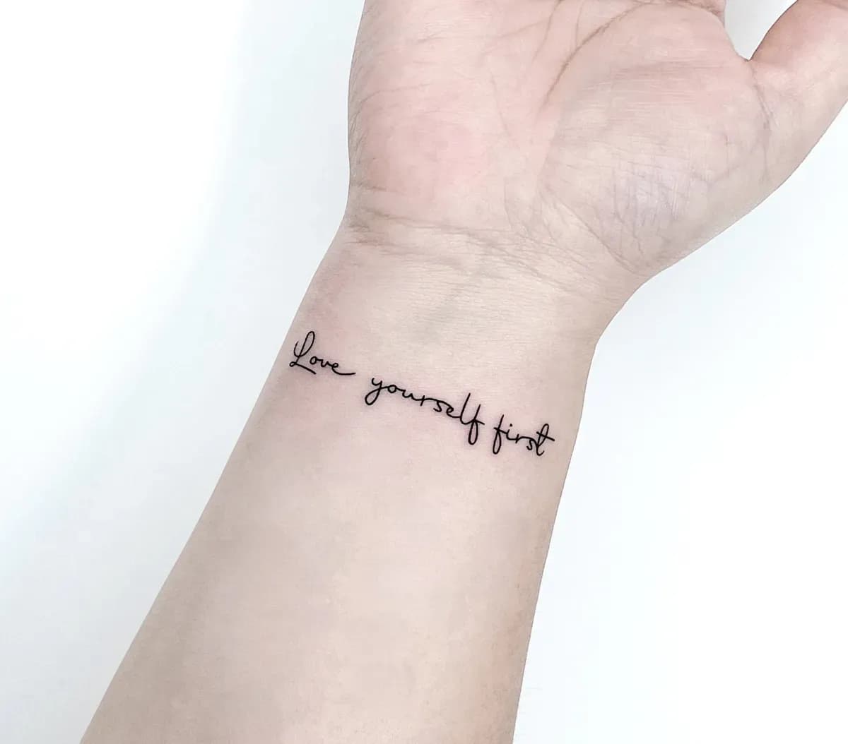 인천타투 주안타투 레터링타투 - 1