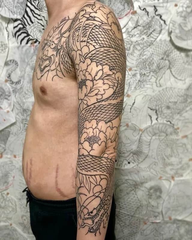 이레즈미) 가슴긴팔 작업