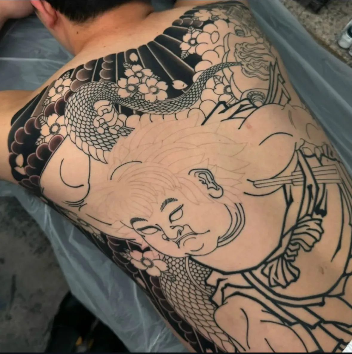 타샵라인 명암작업 - 1